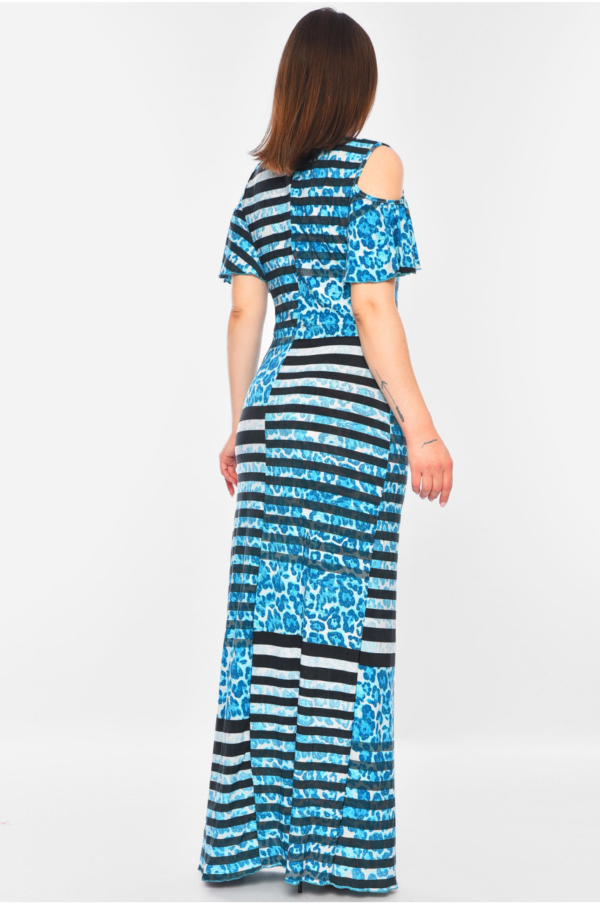 Сукня жіноча блакитного кольору 7117 199438