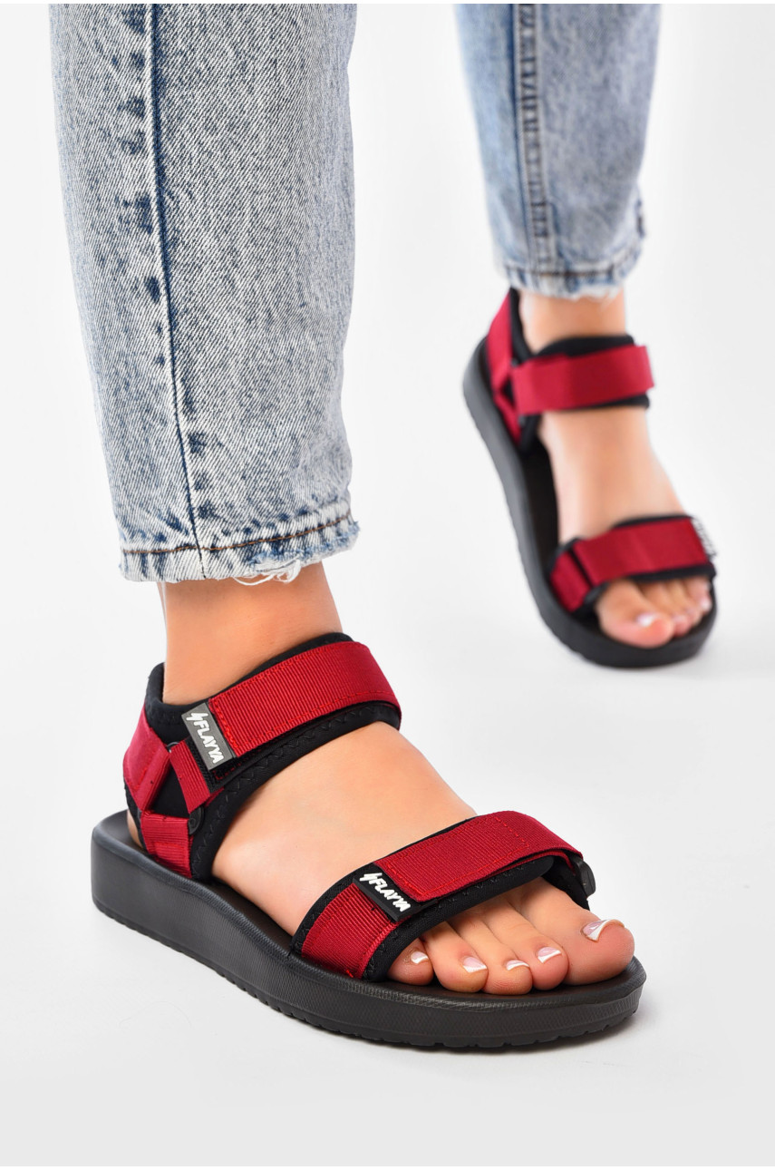 Сандалии женские черного цвета 5822-2 199461