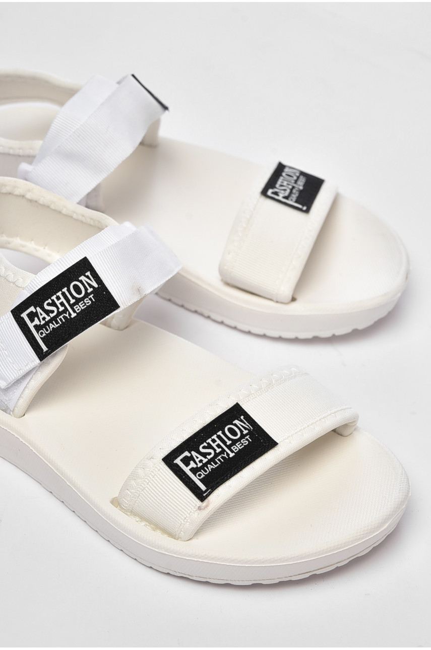 Сандалии женские белого цвета 5825-2 199464