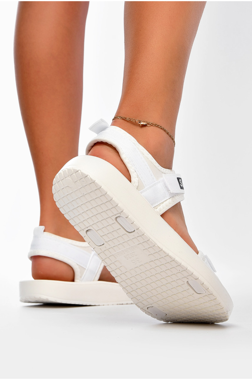 Сандалии женские белого цвета 5823-5 199469