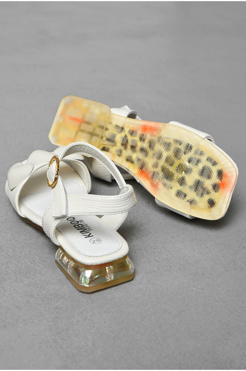 Босоножки детские для девочки светло-бежевого цвета XH2461-3M 199499