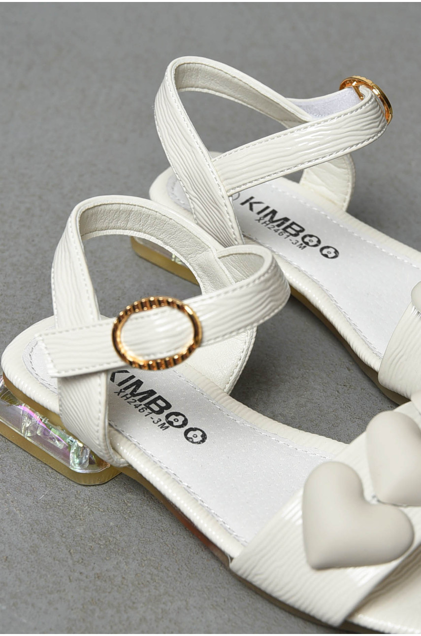 Босоножки детские для девочки светло-бежевого цвета XH2461-3M 199499