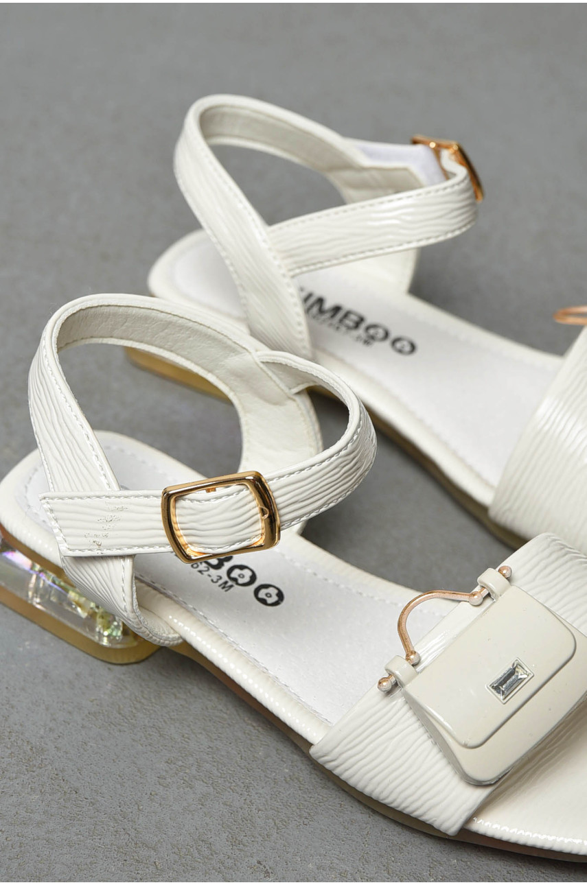 Босоножки детские для девочки светло-бежевого цвета XH2462-3M 199517