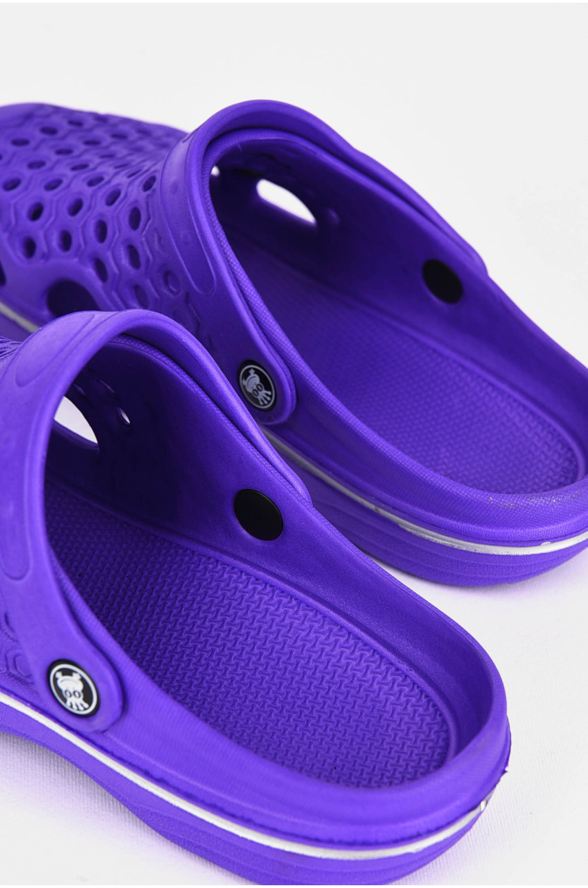 Крокси дитячі фіолетового кольору 777 199524