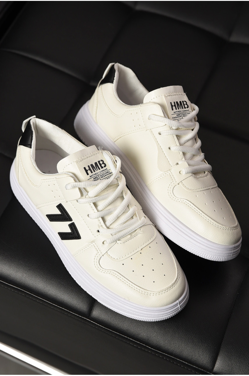 Кросівки жіночі білого кольору на шнурівці В19 199539 Кросівки жіночі білого кольору на шнурівці В19 199539