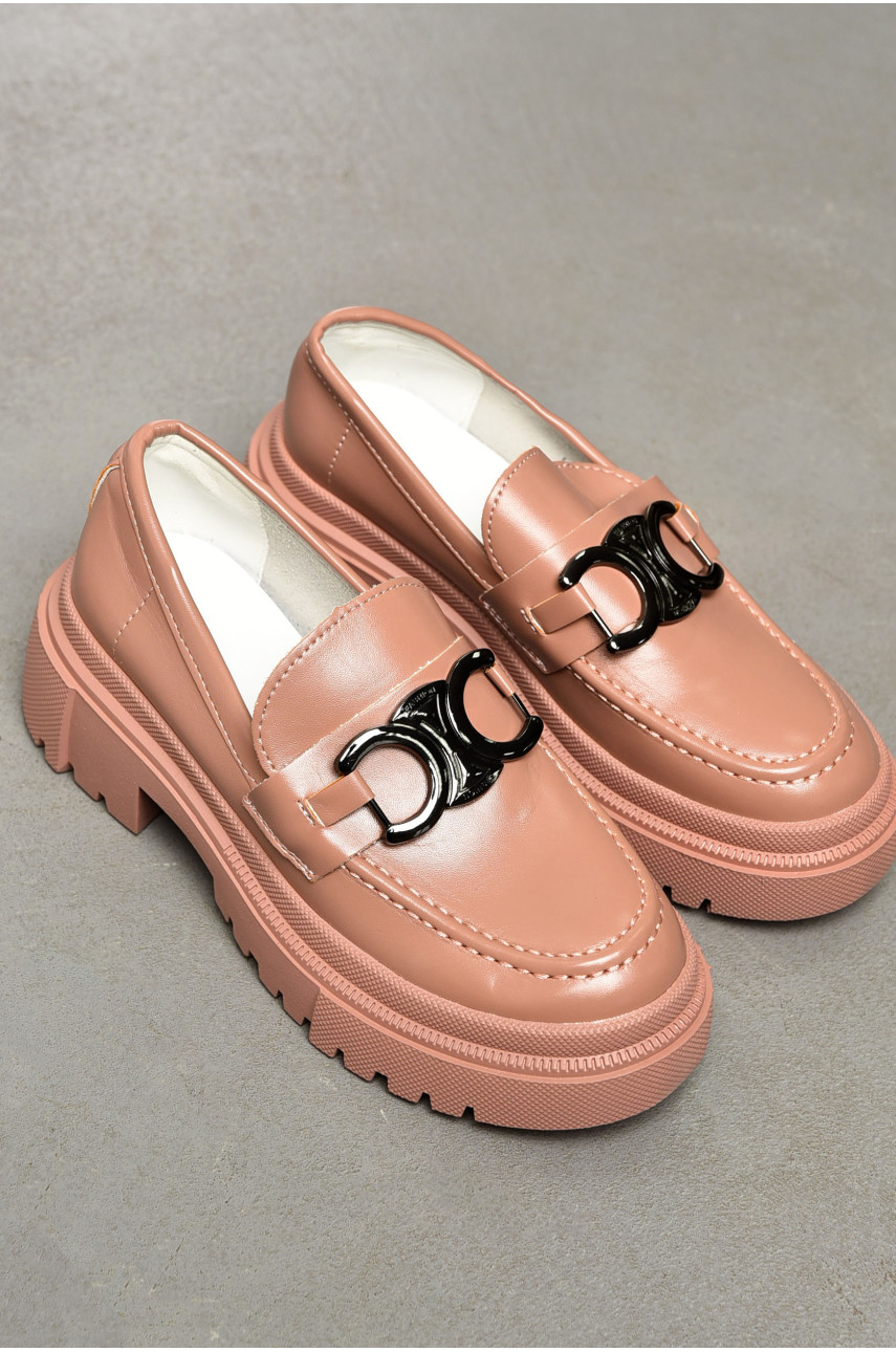 Лофери жіночі рожевого кольору Y108-5 199602