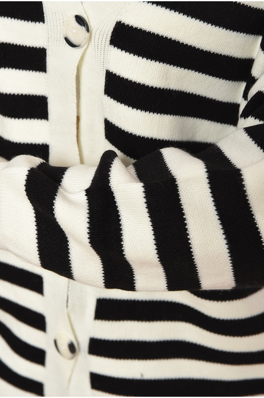 Кардиган женский белого цвета 0026 199616