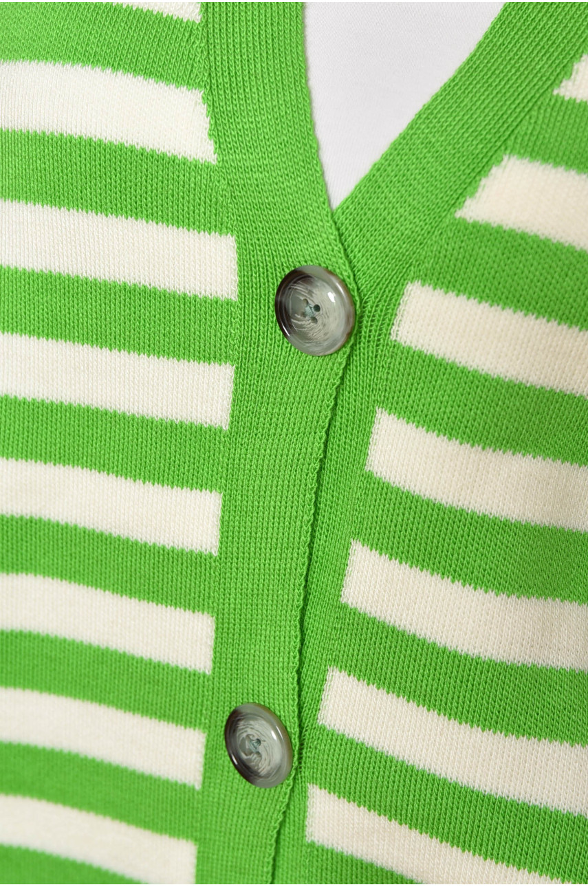 Кардиган женский зеленого цвета 0026 199617