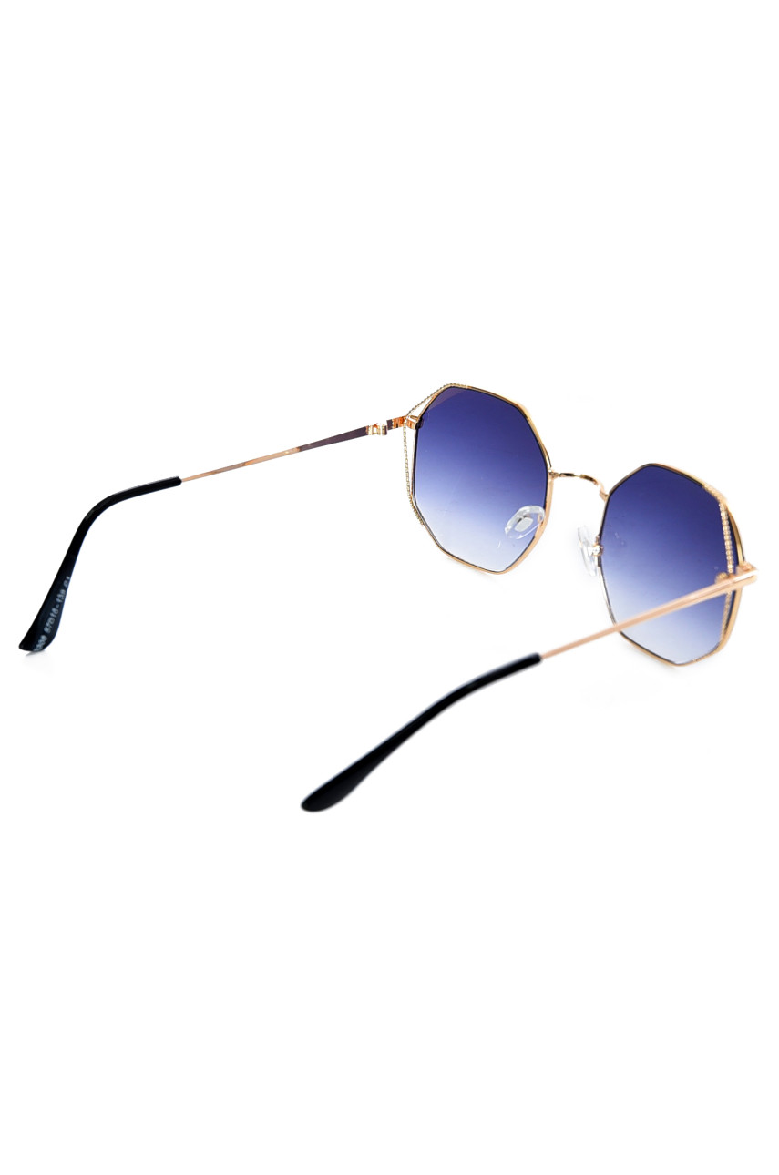 Окуляри жіночі золотистого кольору 199645 Окуляри жіночі золотистого кольору 199645