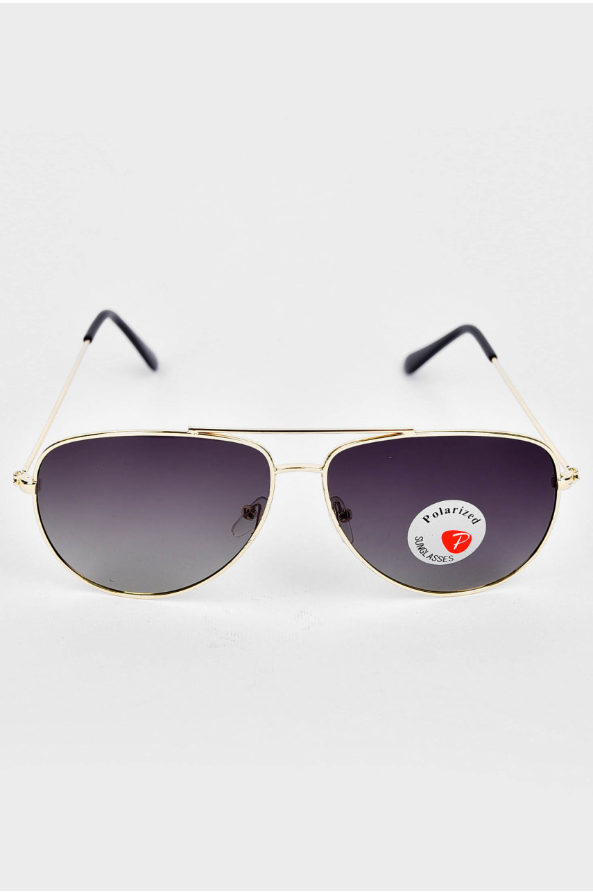 Очки мужские золотистого цвета 199674