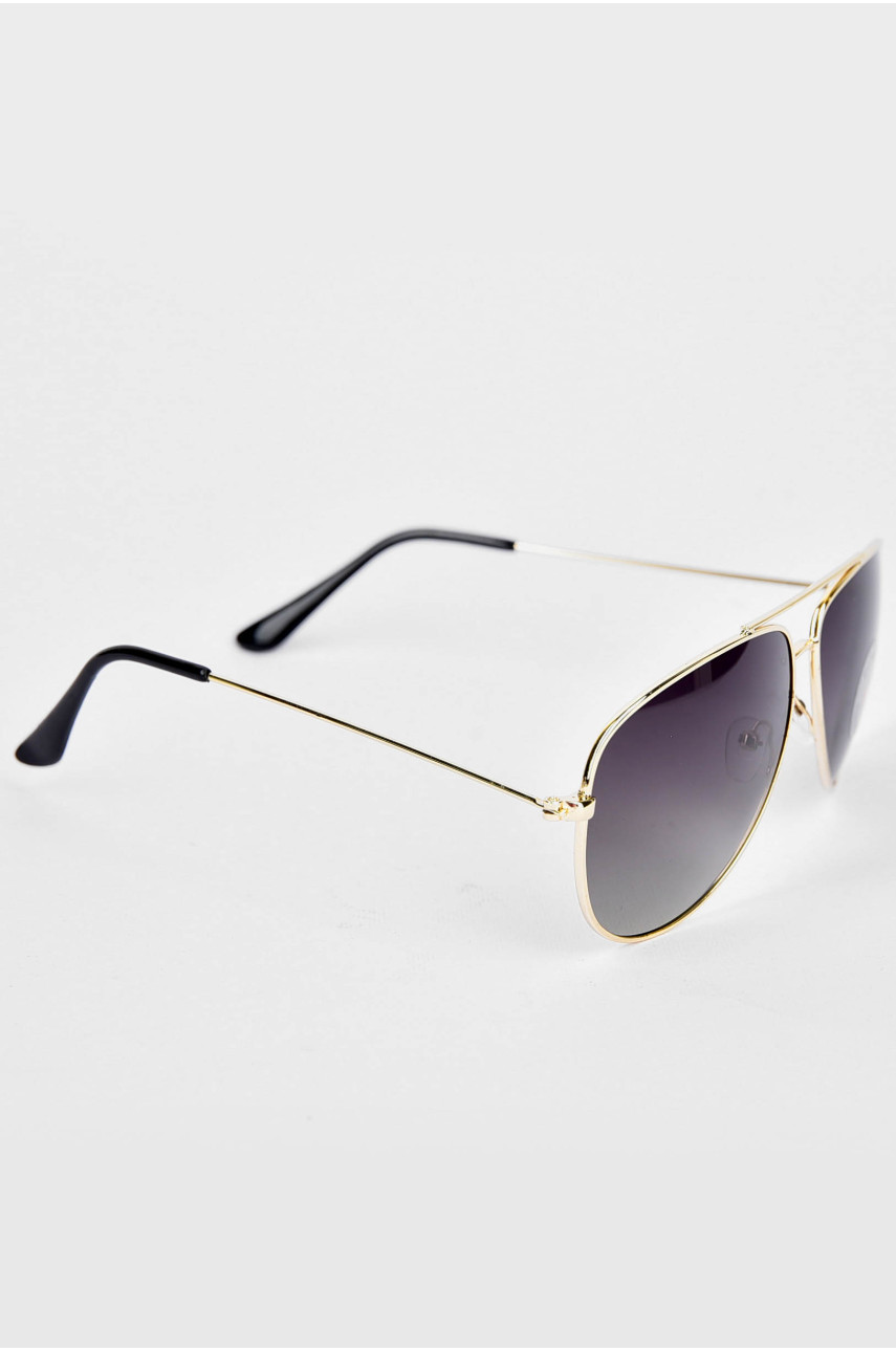 Очки мужские золотистого цвета 199674