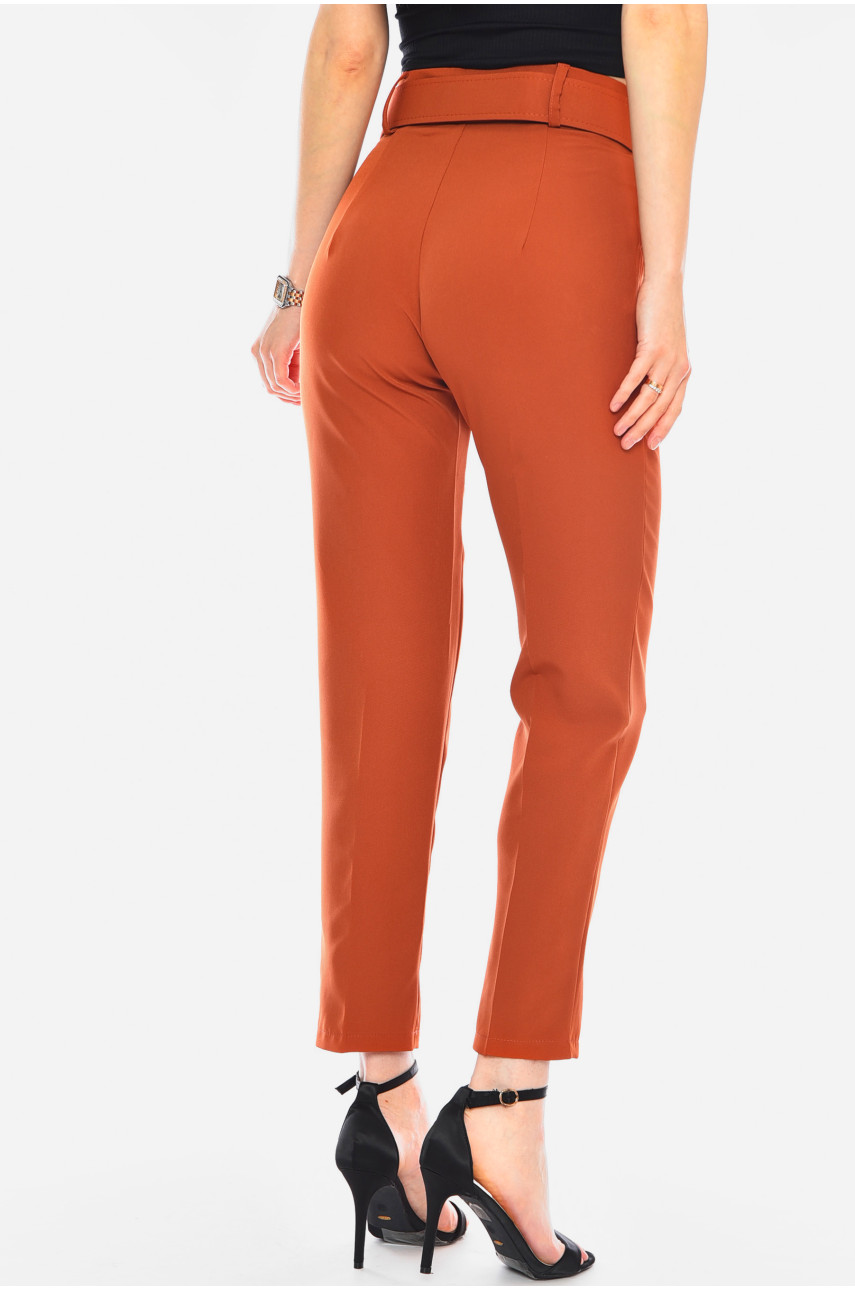 Брюки жіночі класичні коричневого кольору 2255 199887 Брюки жіночі класичні коричневого кольору 2255 199887