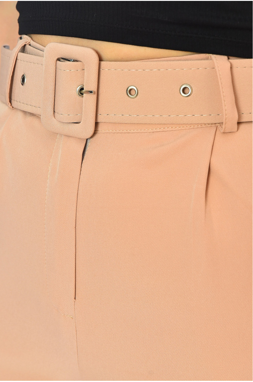 Брюки жіночі класичні бежевого кольору 2255 199888