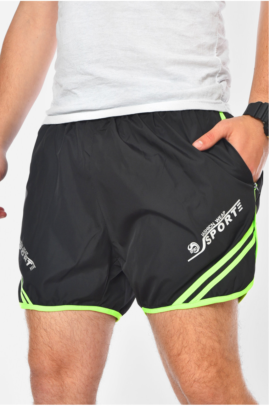 Шорти чоловічі чорного кольору 230 199952 Шорти чоловічі чорного кольору 230 199952