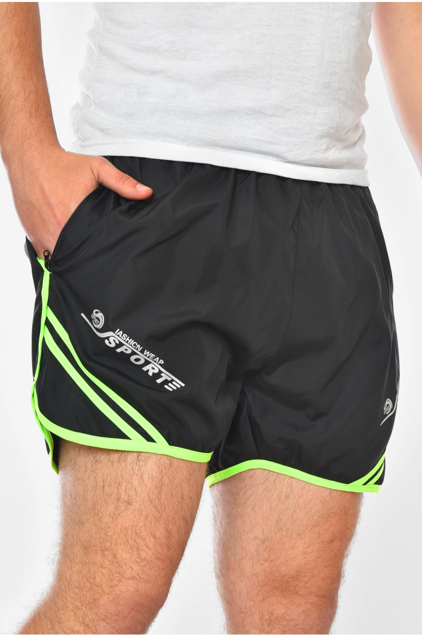 Шорти чоловічі чорного кольору 230 199952 Шорти чоловічі чорного кольору 230 199952