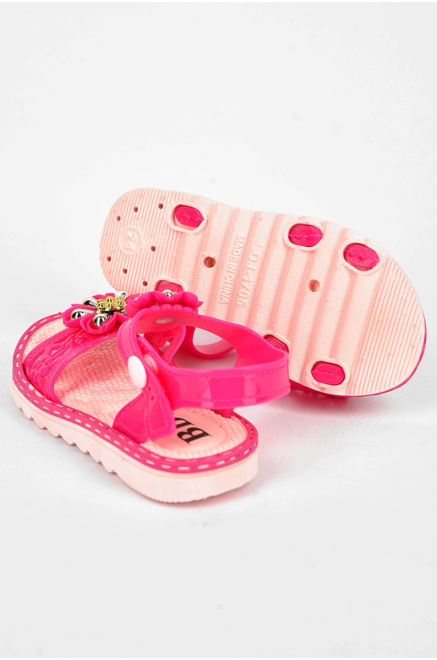 Босоножки детские силиконовые малинового цвета А3621 199986