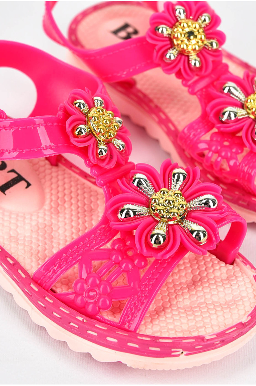 Босоножки детские силиконовые малинового цвета А3621 199986