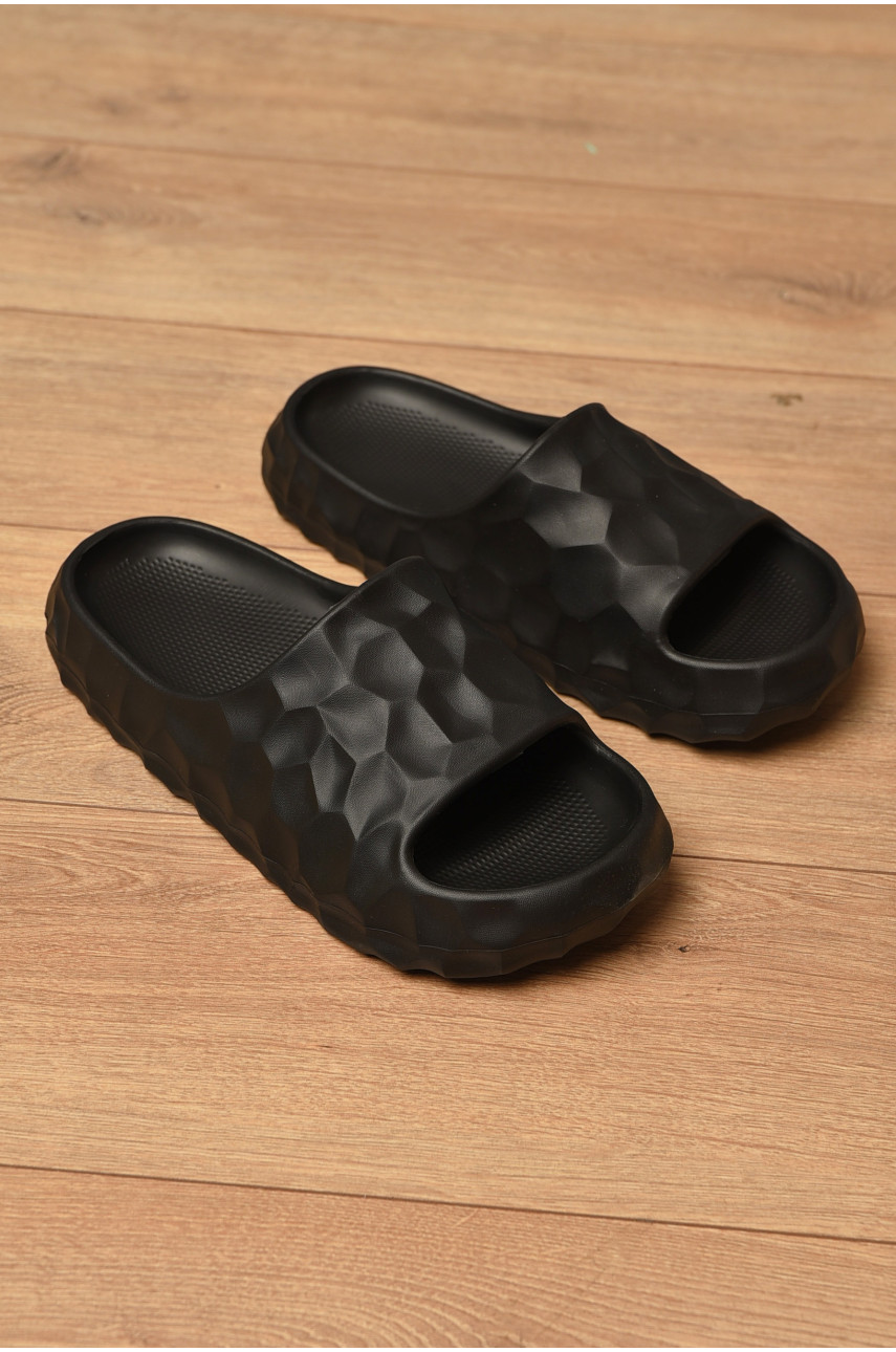 Шлепанцы пена женские черного цвета 142 200000
