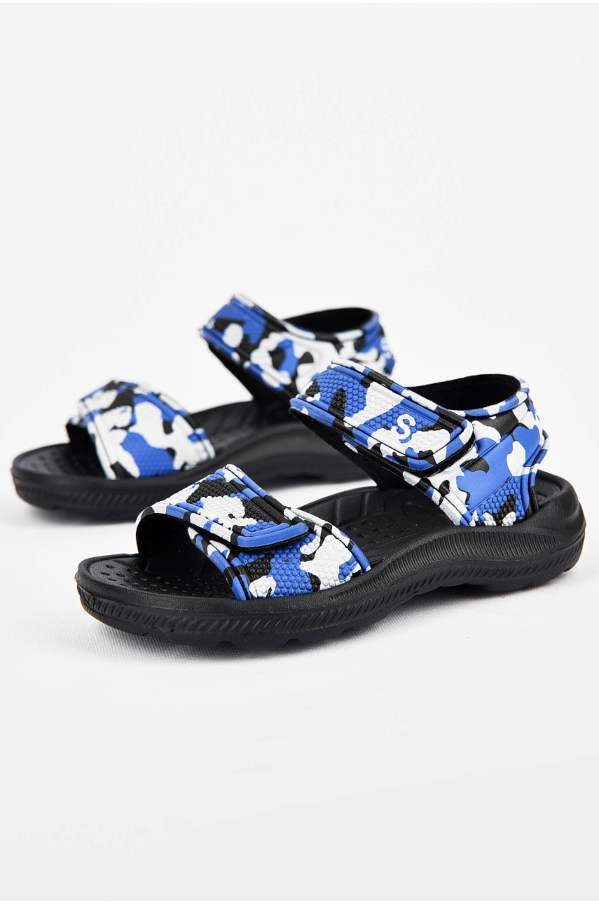 Босоножки детские пена бело-синего цвета С1102-1В1 200003