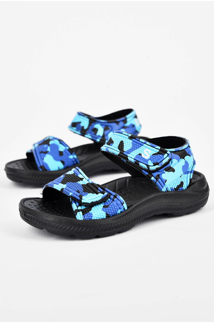 Босоножки детские пена сине-голубого цвета С1102-1В1 200004