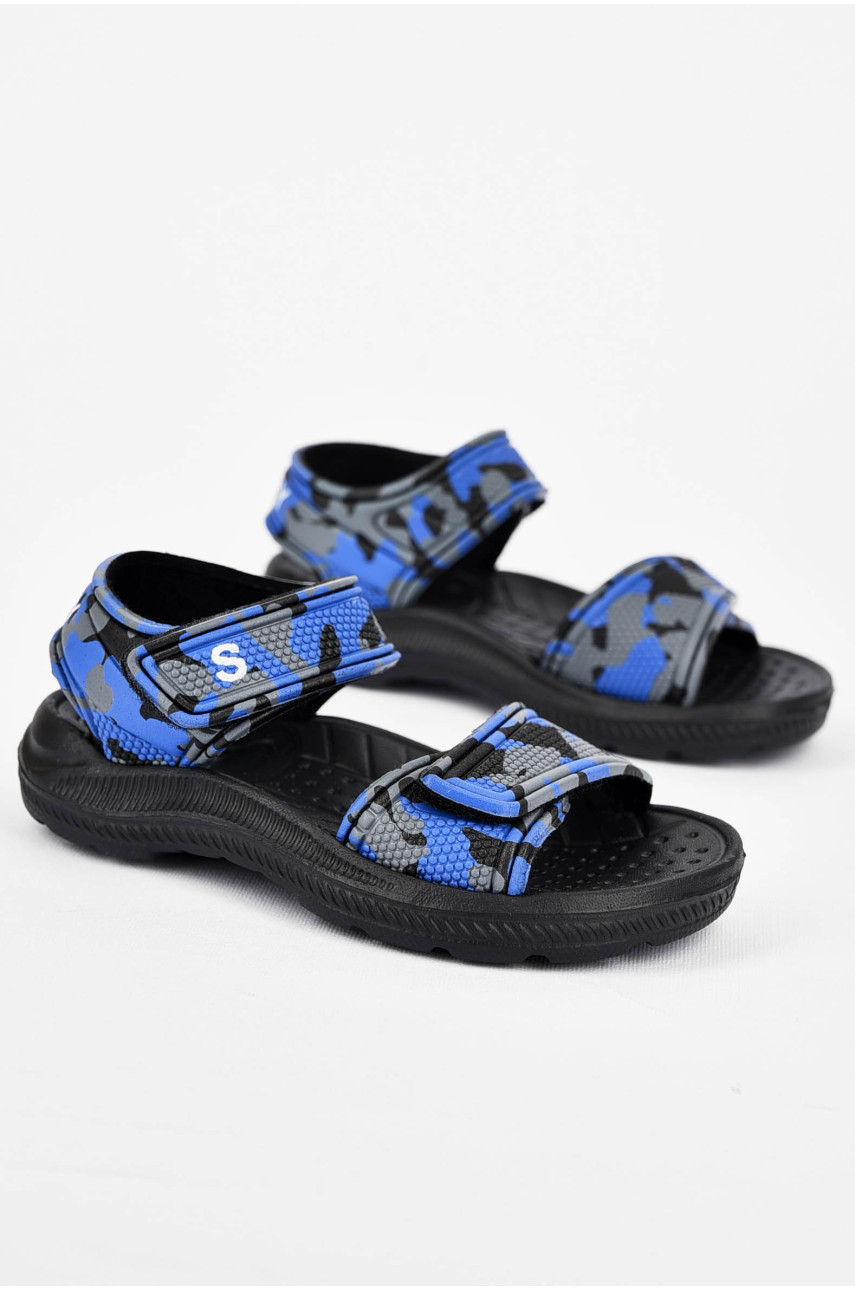 Босоножки детские пена сине-серого цвета С1102-1В1 200008