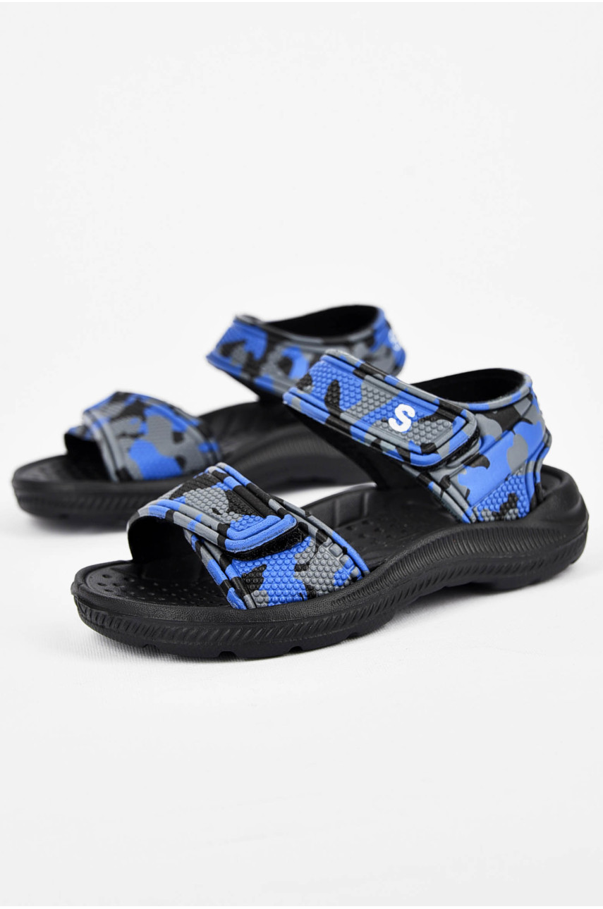 Босоножки детские пена сине-серого цвета С1102-1В1 200008
