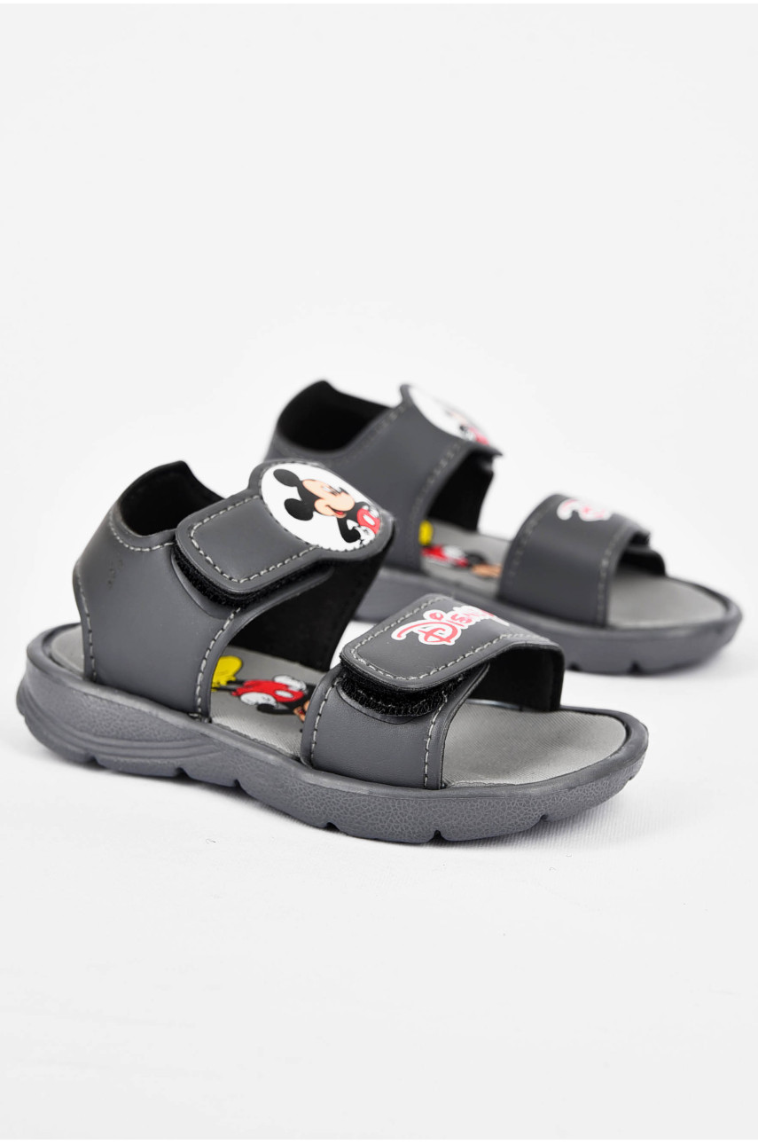 Босоножки детские пена темно-серого цвета С1093-16В1 200019