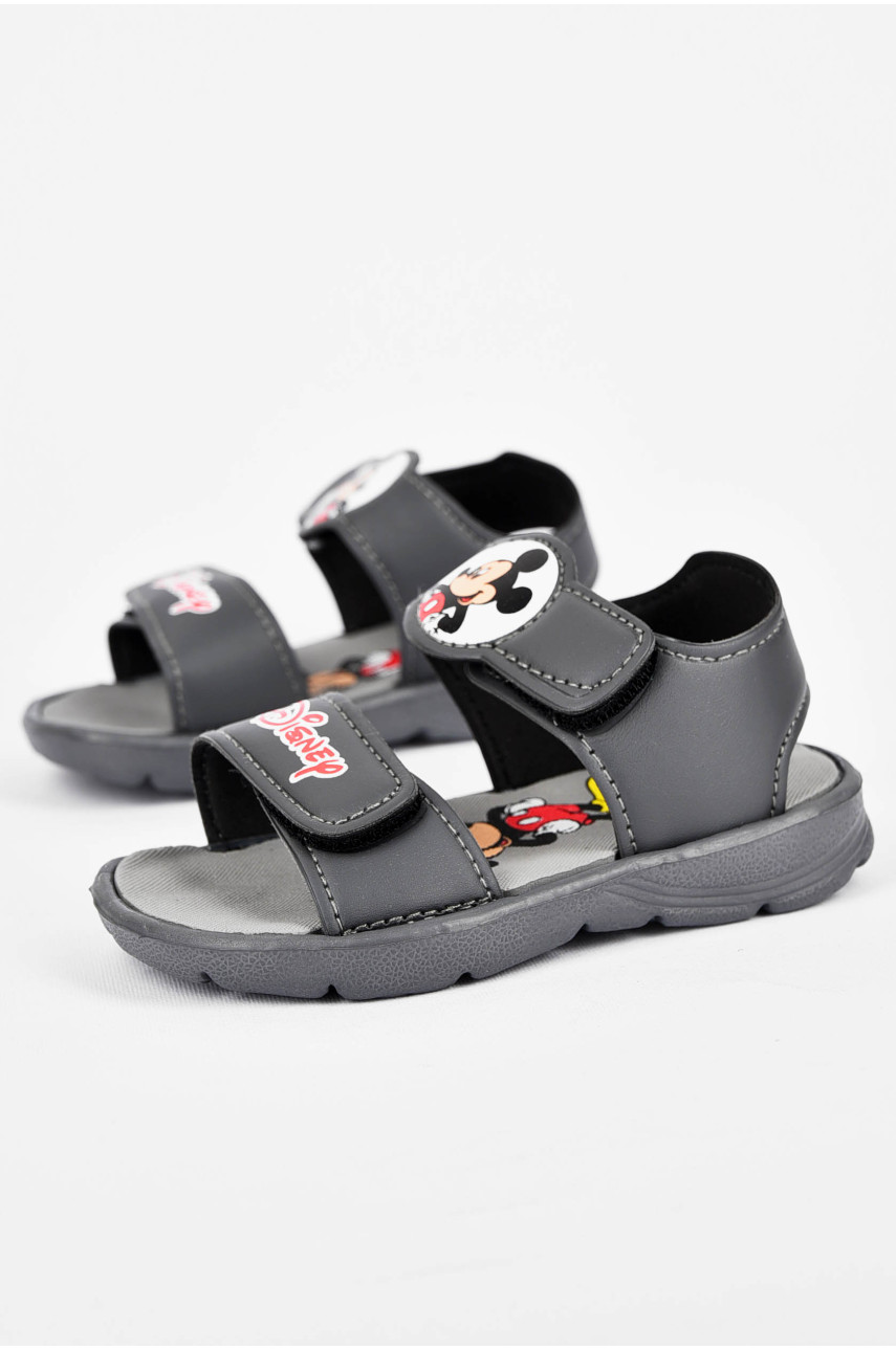 Босоножки детские пена темно-серого цвета С1093-16В1 200019