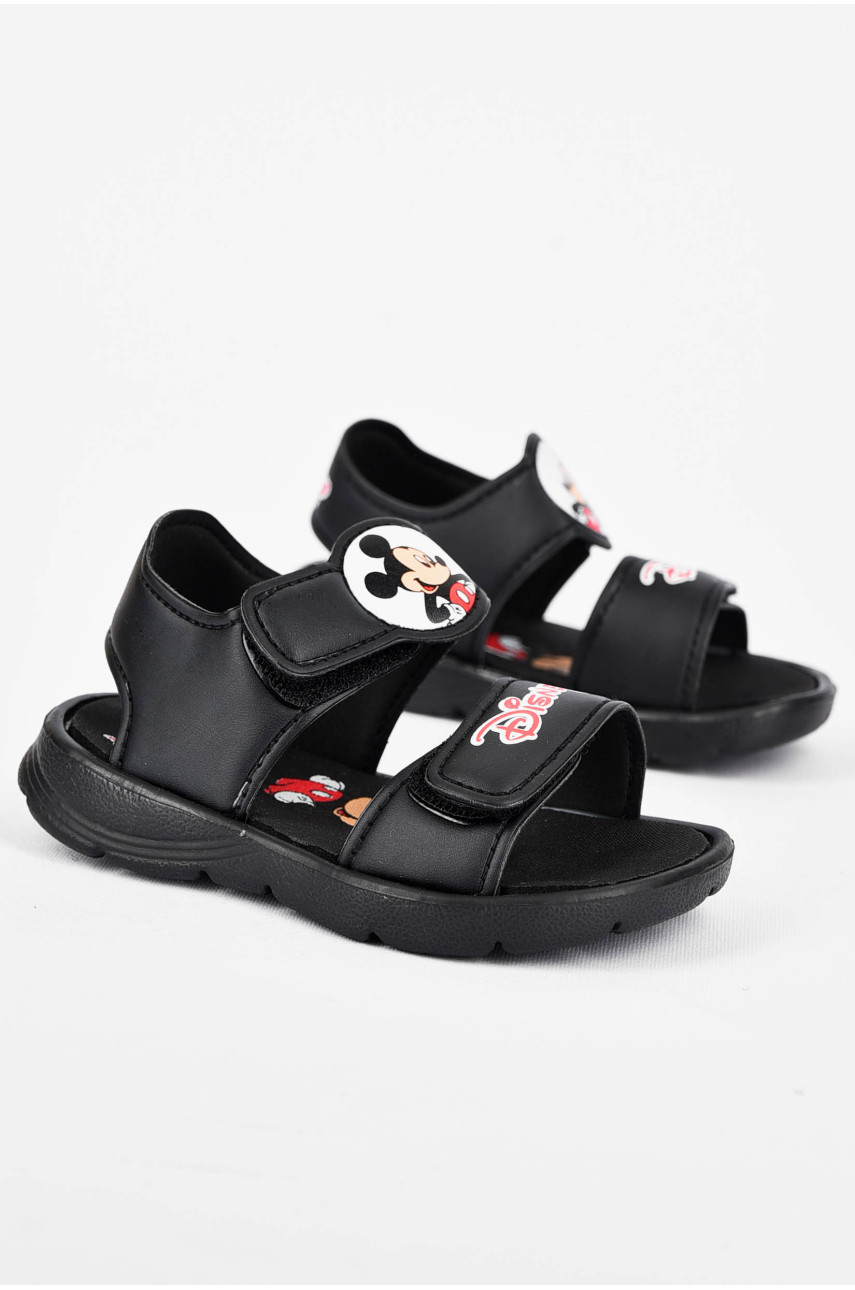 Босоножки детские пена черного цвета С1093-16В1 200020