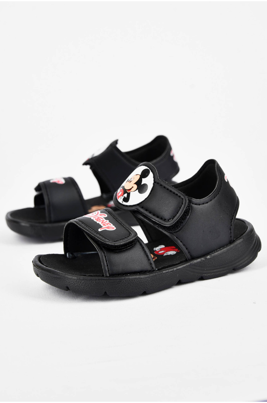 Босоножки детские пена черного цвета С1093-16В1 200020