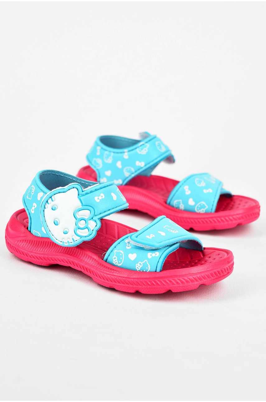 Босоножки детские пена розово-голубого цвета С1102-5G1 200021