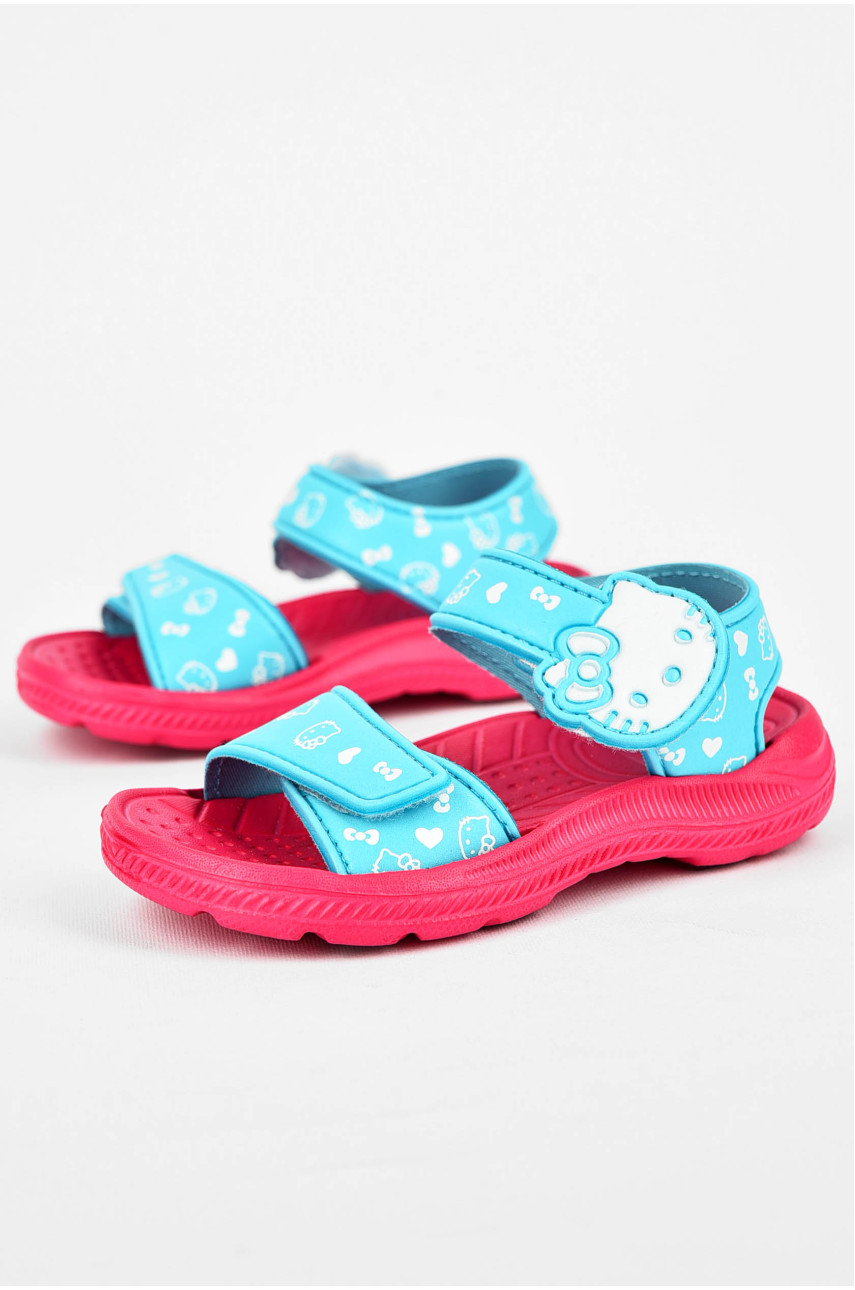 Босоножки детские пена розово-голубого цвета С1102-5G1 200021