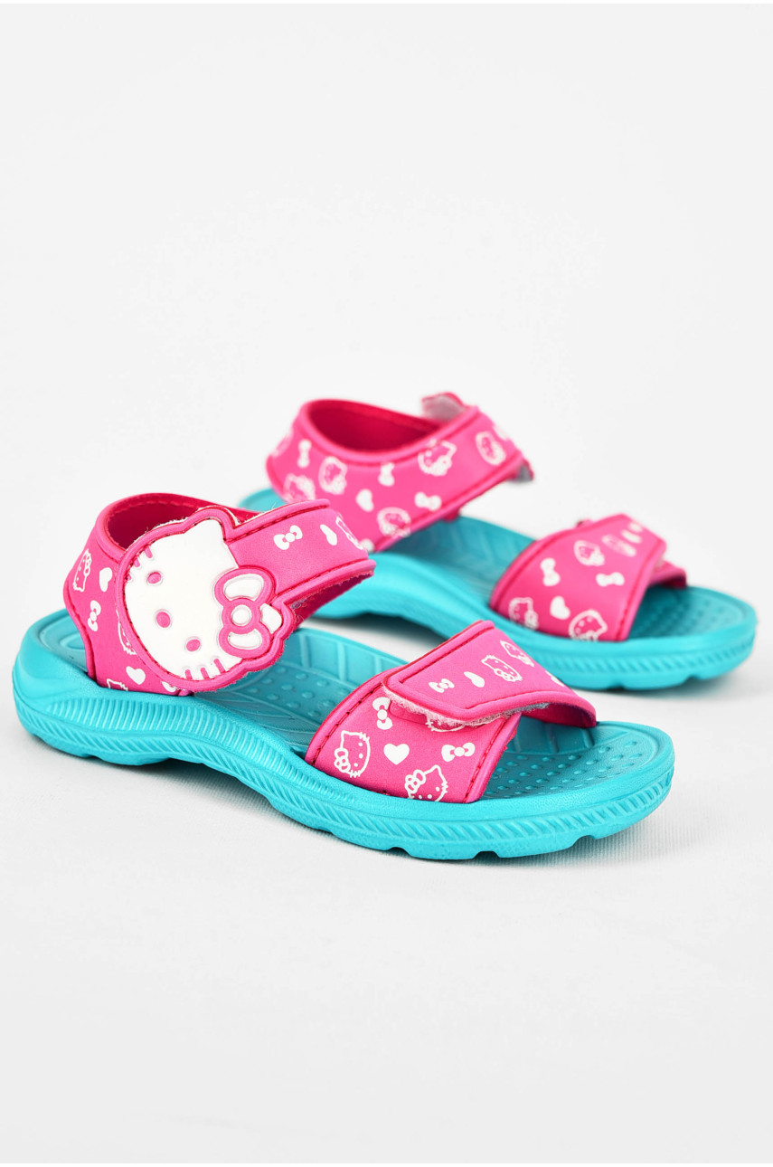 Босоножки детские пена розово-бирюзового цвета С1102-5G1 200023