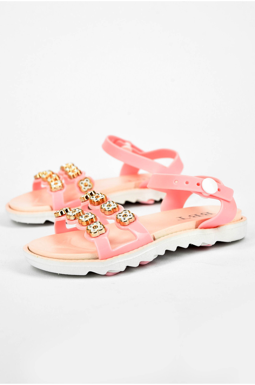 Босоножки детские для девочки светло-розового цвета А3629 200033