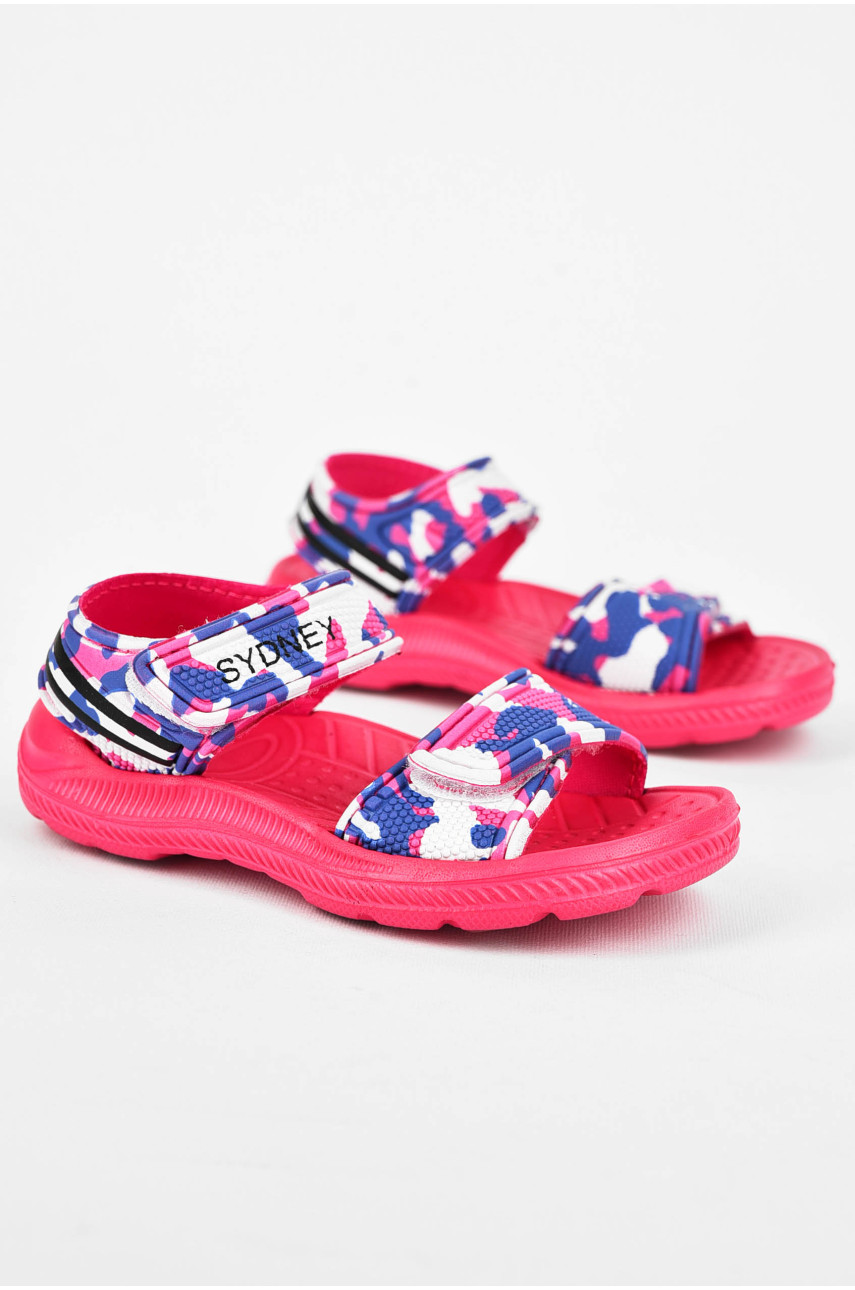 Босоножки детские пена малинового цвета С1102-1G1 200059
