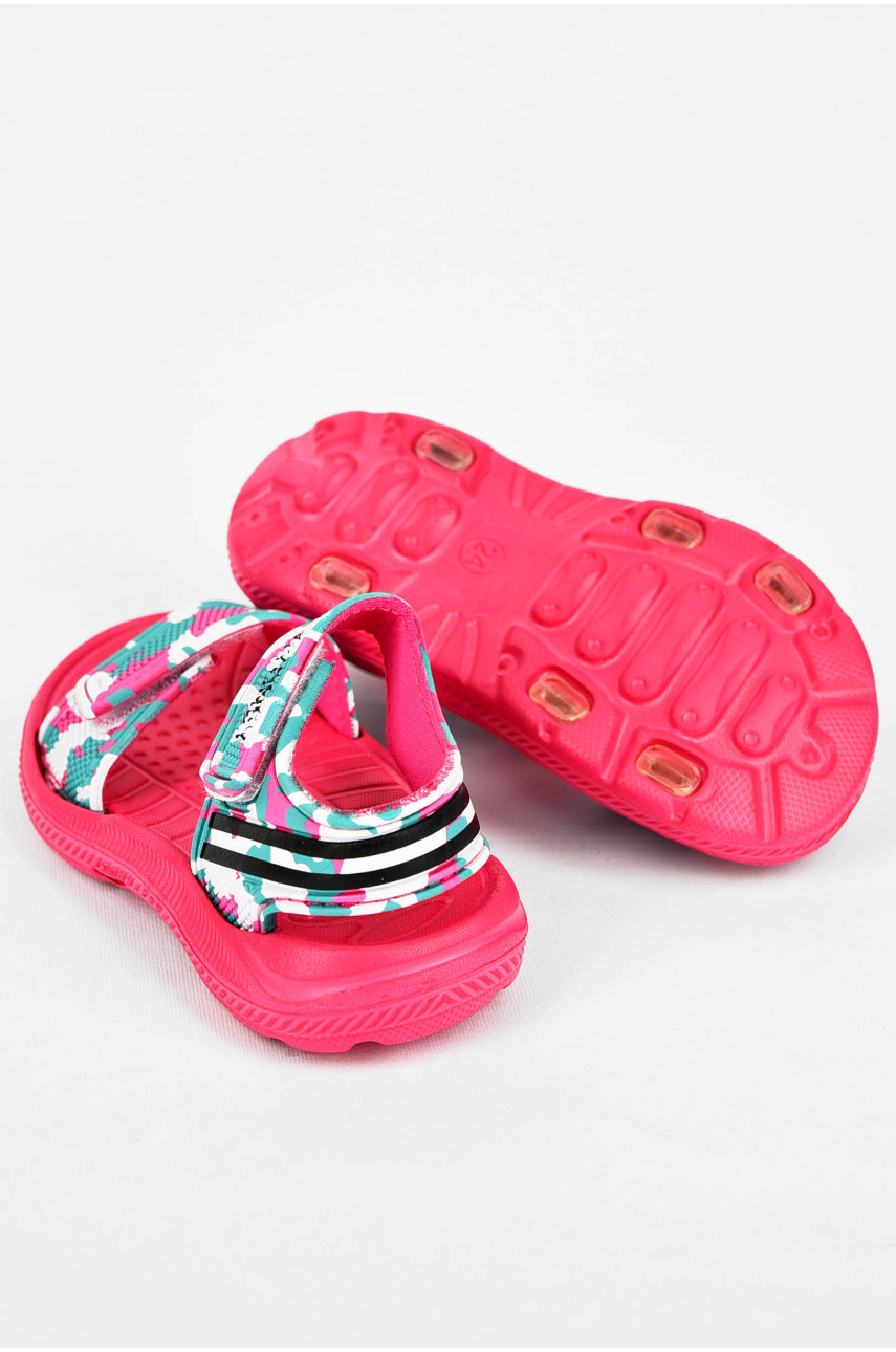 Босоножки детские пена малинового цвета С1102-1G1 200062