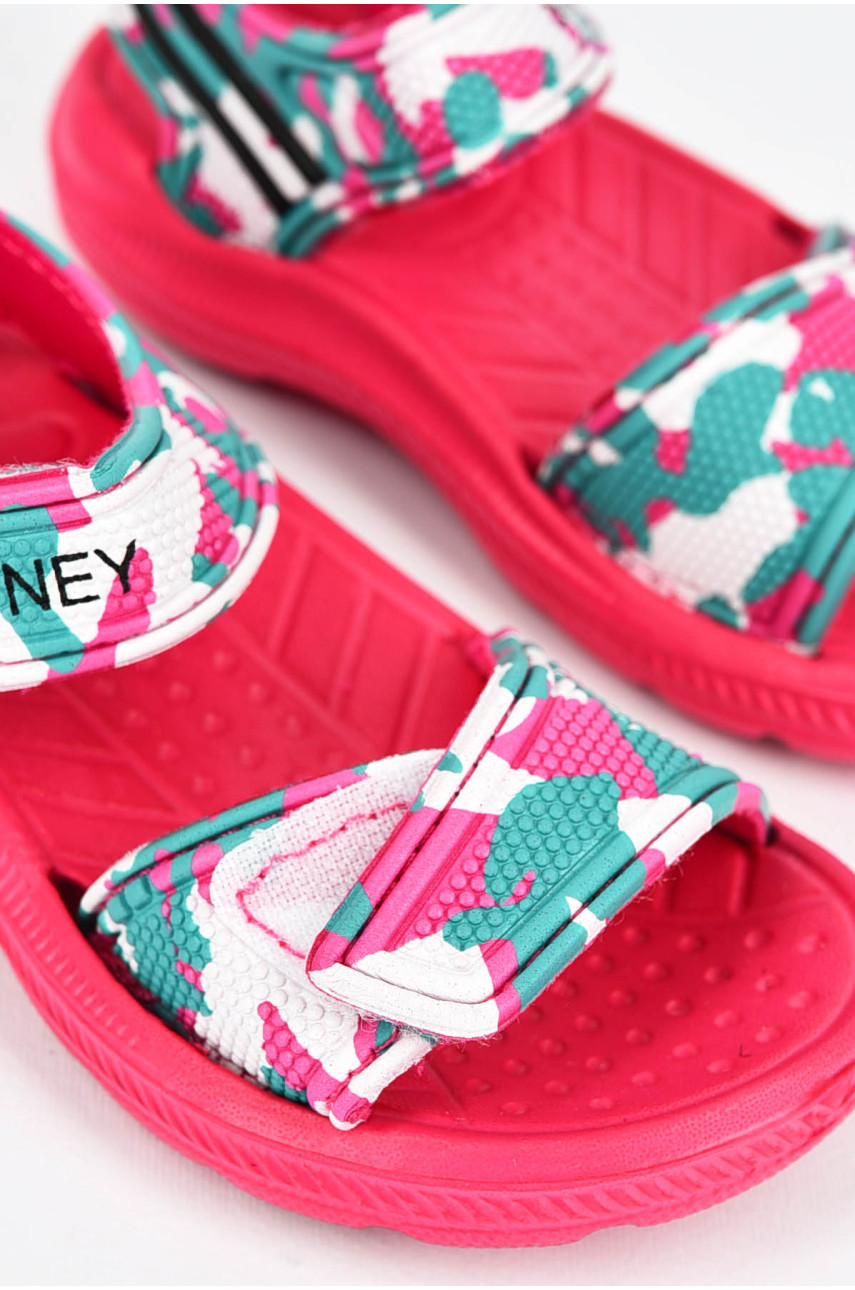 Босоножки детские пена малинового цвета С1102-1G1 200062