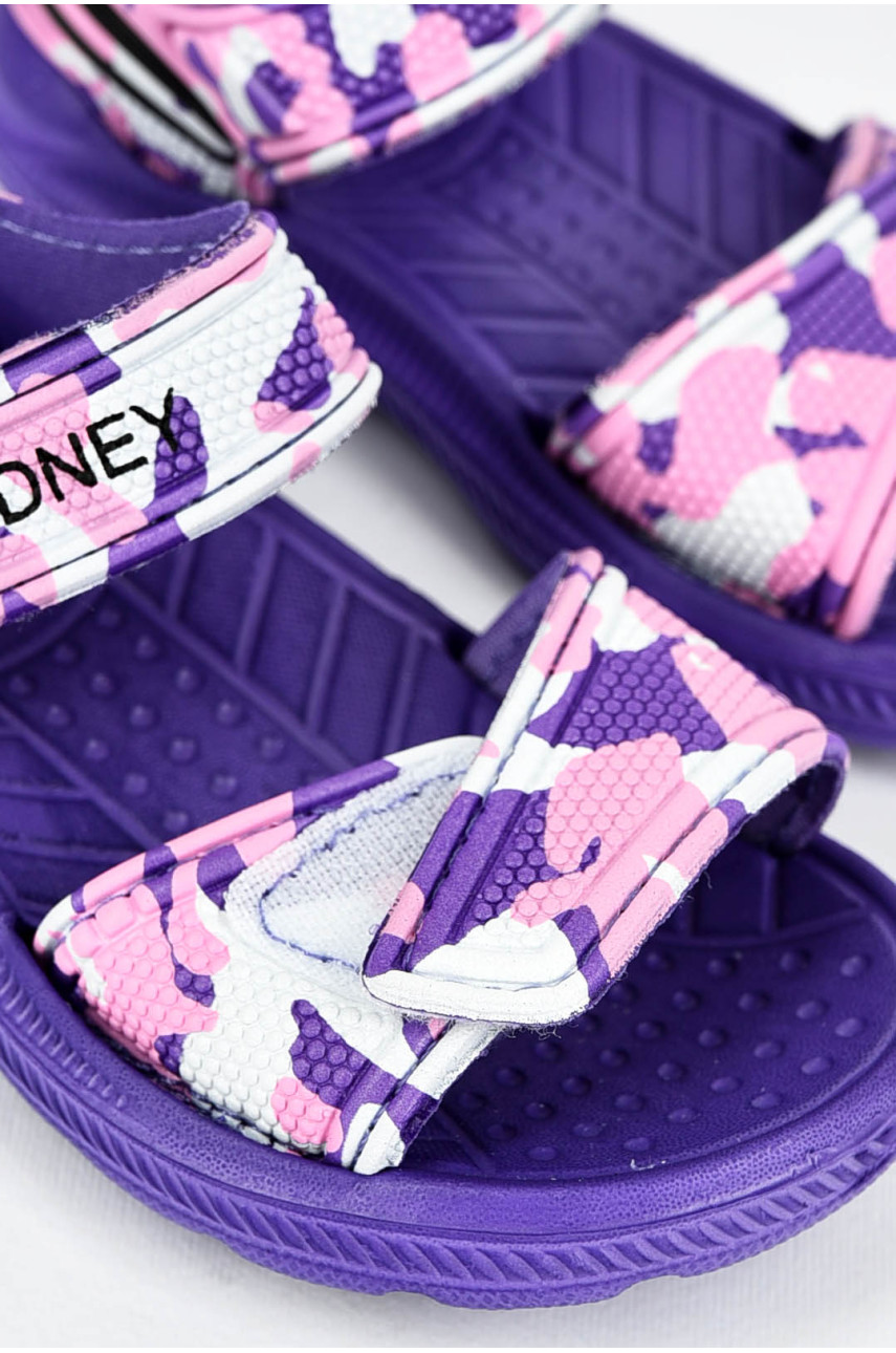 Босоножки детские пена фиолетового цвета С1102-1G1 200064
