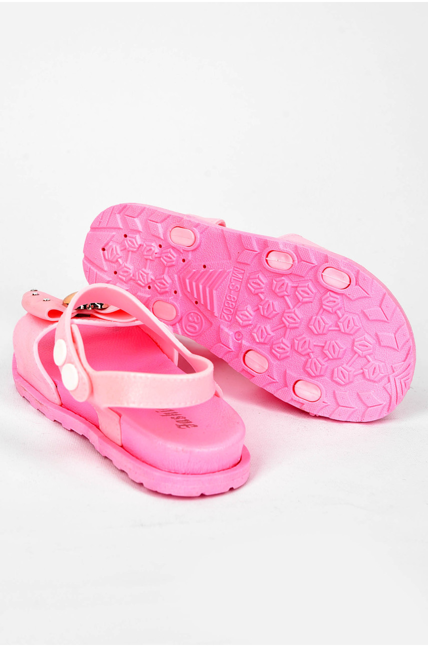 Босоножки детские для девочки светло-розового цвета А3630 200067
