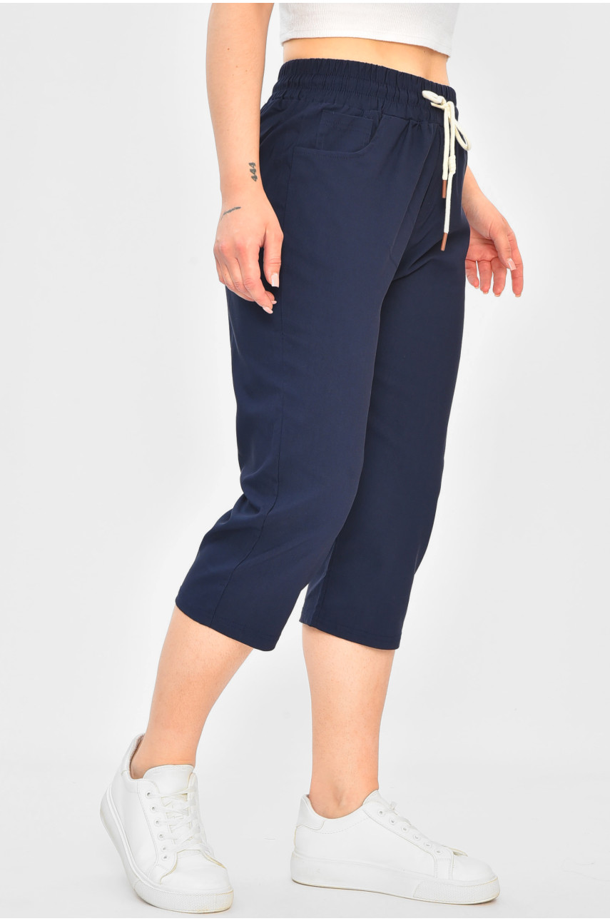 Бриджи женские тёмно-синего цвета 7007-1 200070