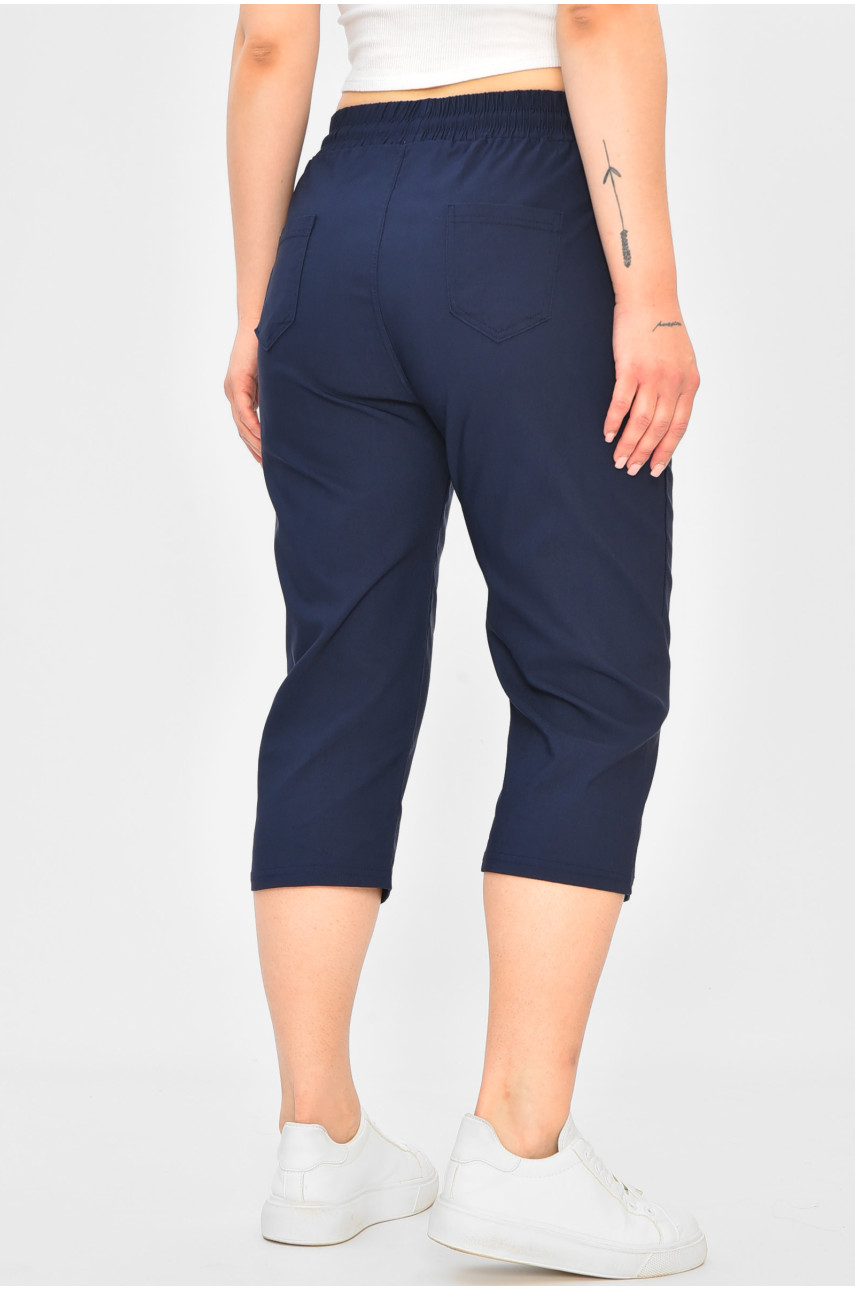 Бриджи женские тёмно-синего цвета 7007-1 200070