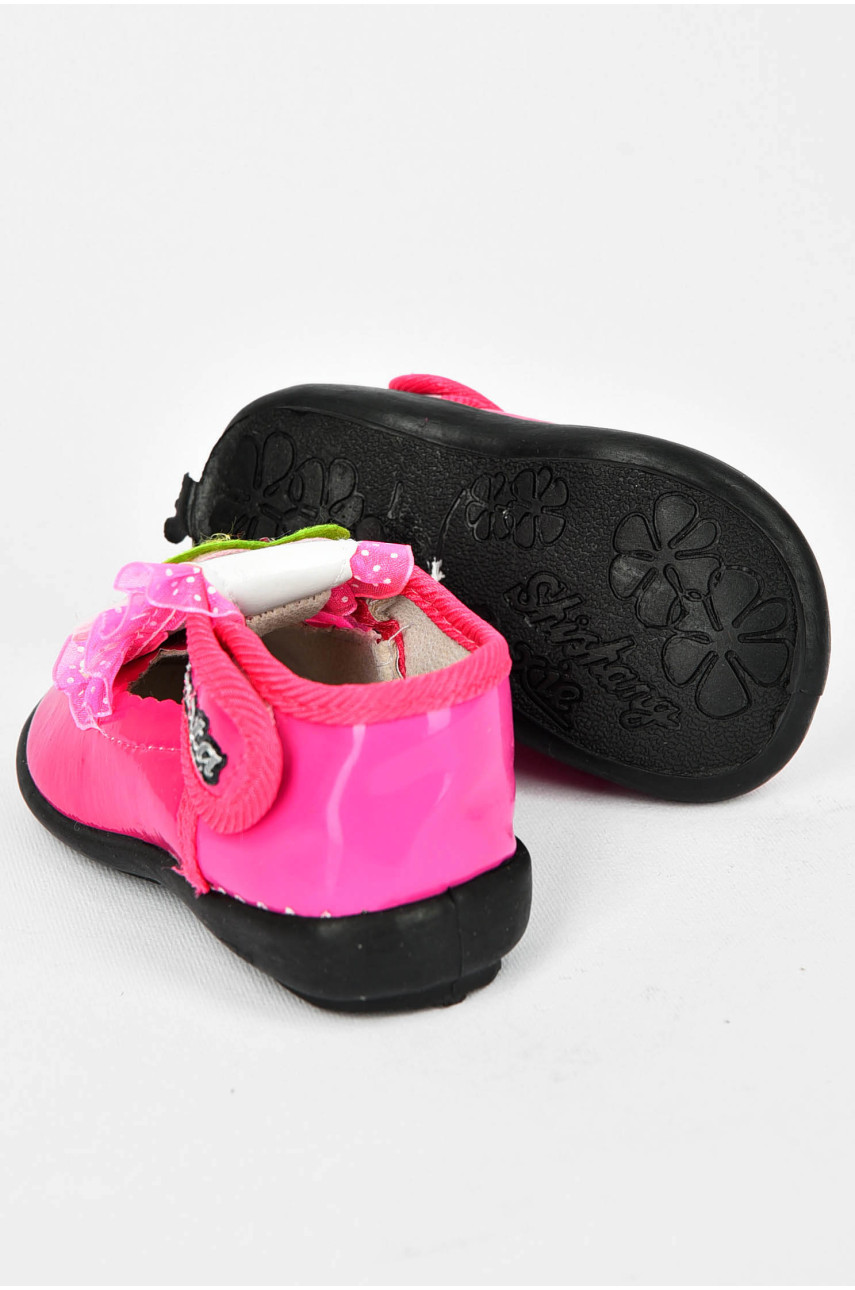 Пінетки дитячі рожевого кольору 017 200084