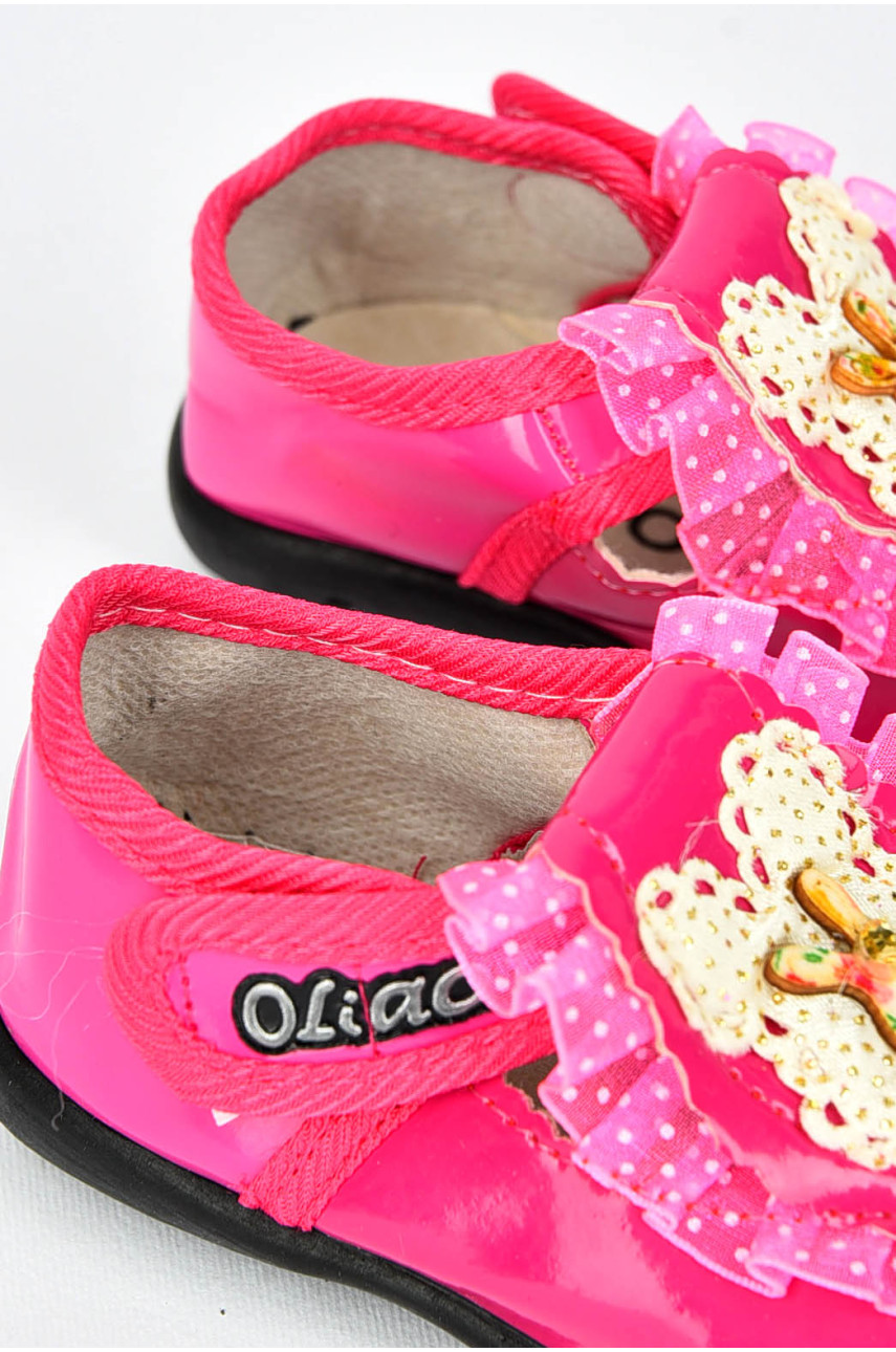 Пінетки дитячі рожевого кольору 017 200085