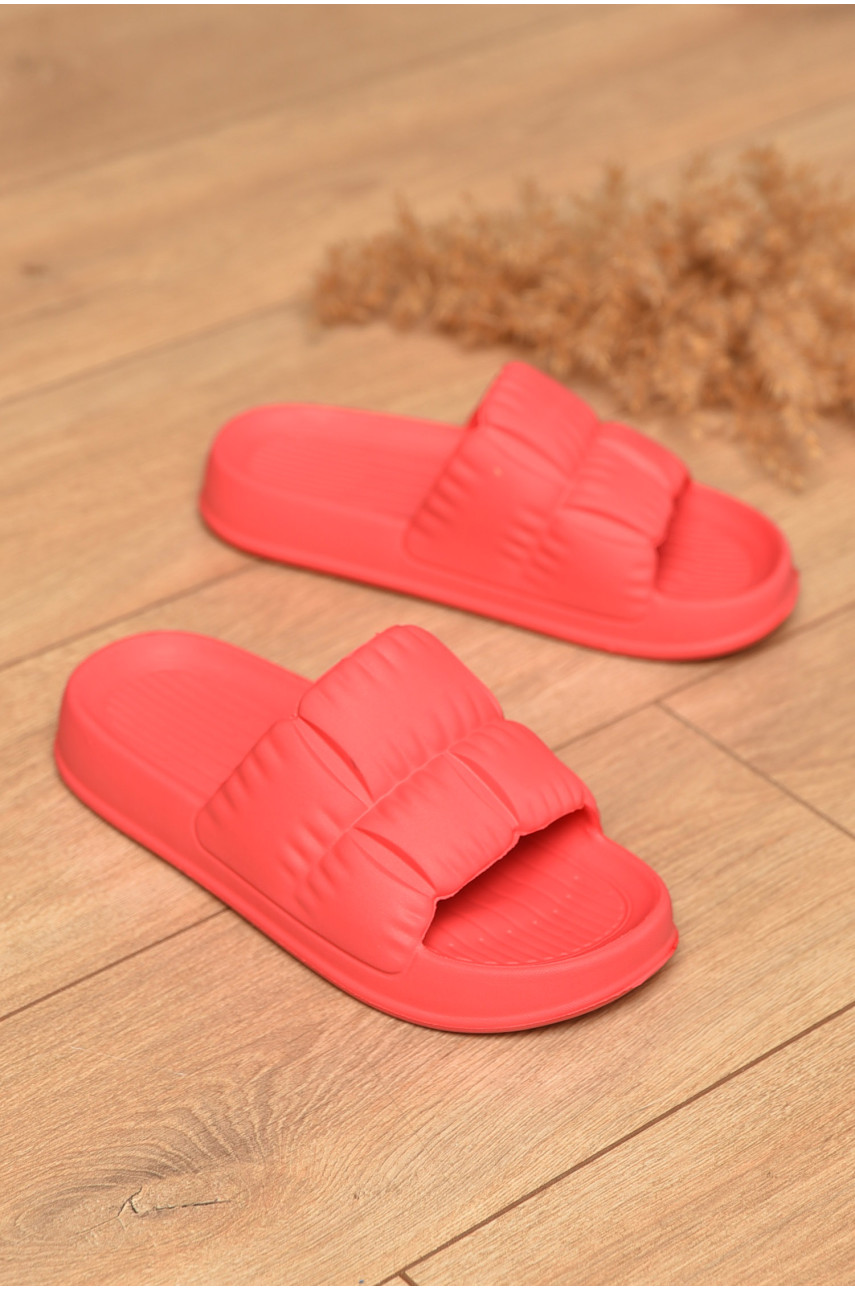 Шлепанцы пена женские красного цвета С-95 200100 Шлепанцы пена женские красного цвета С-95 200100