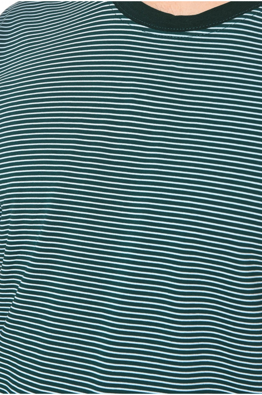 Футболка мужская полубатальная зеленого цвета GP110 200114