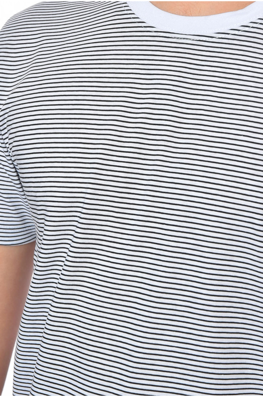 Футболка мужская полубатальная белого цвета GP110 200117