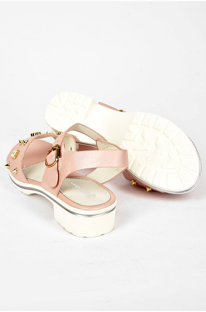 Босоножки для девочки розового цвета L0667-3 200146