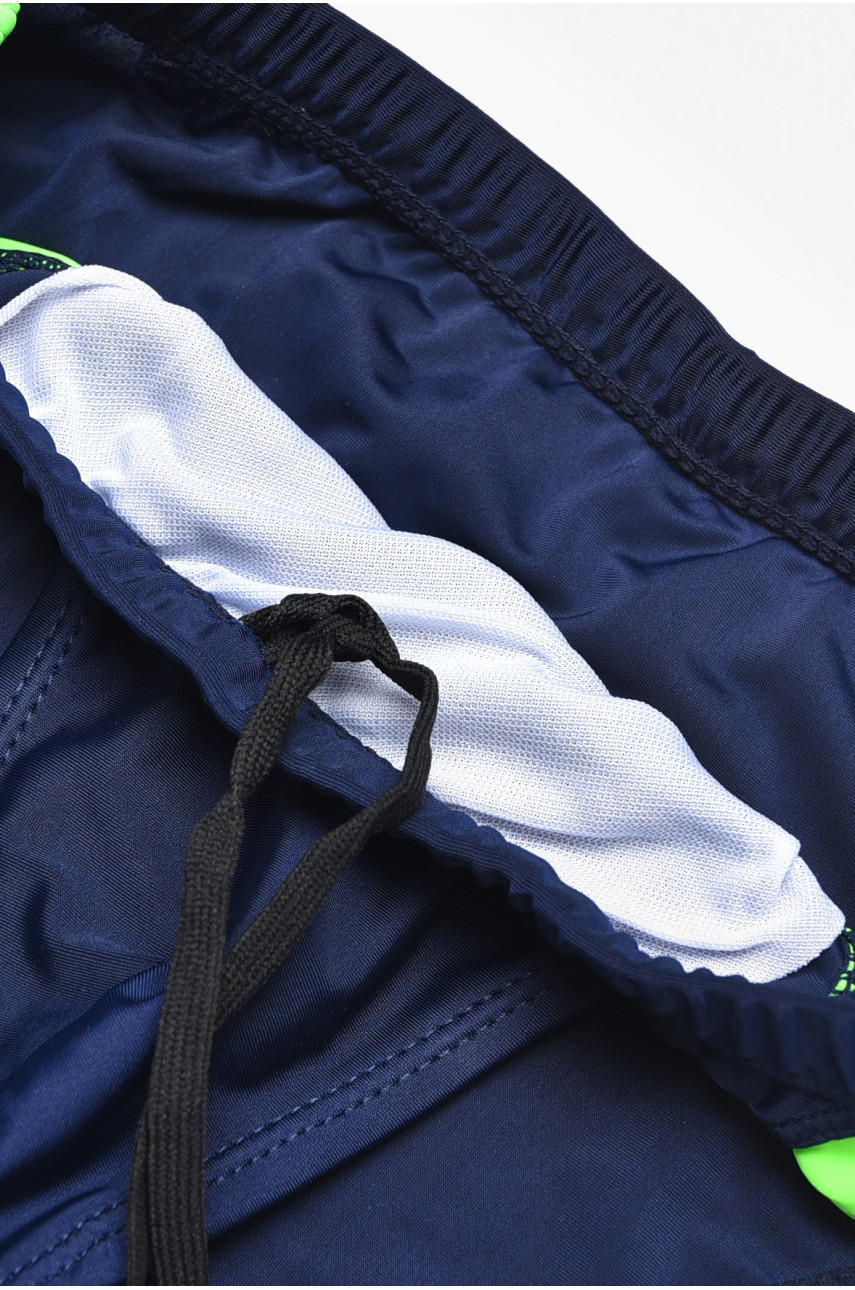 Плавки детские для мальчика тёмно-синего цвета 912#В 200159