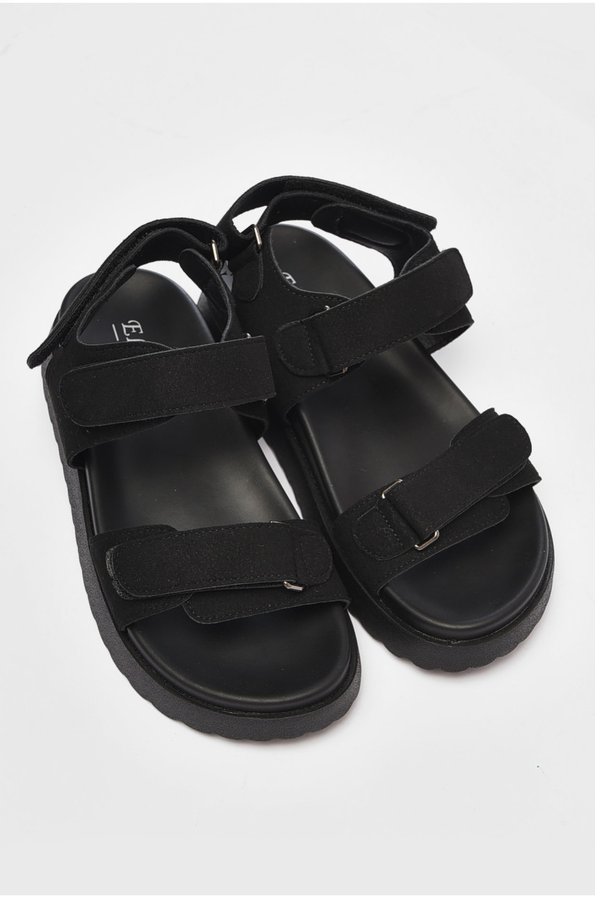 Сандалии женские черного цвета F17-8 200191
