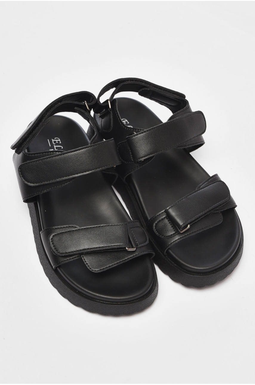 Сандалии женские черного цвета F17-1 200194